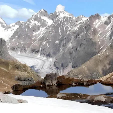 Family In Aletsch Alps *