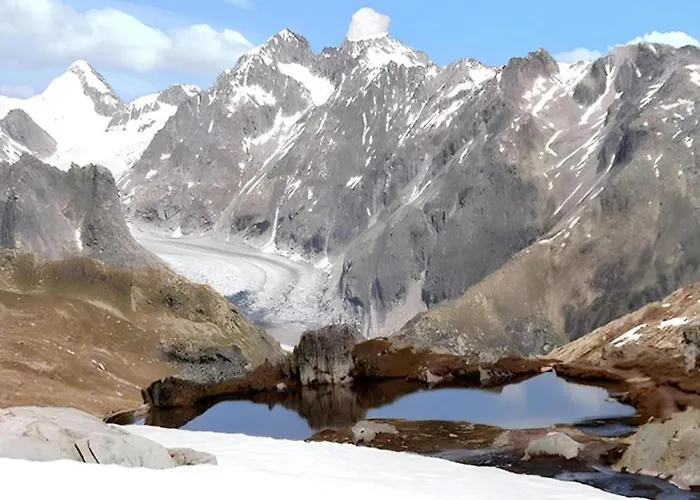 Family In Aletsch Alps *